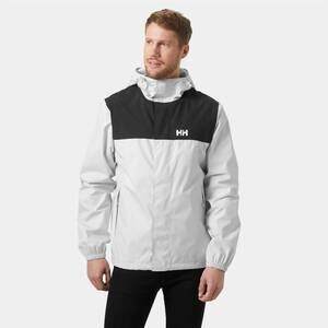 NEW HELLY HANSEN men's vancouver rain jacket in nim cloud